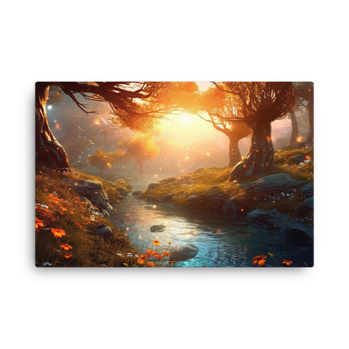 Nature shamanic nature's splendor canvas canvas wall art print