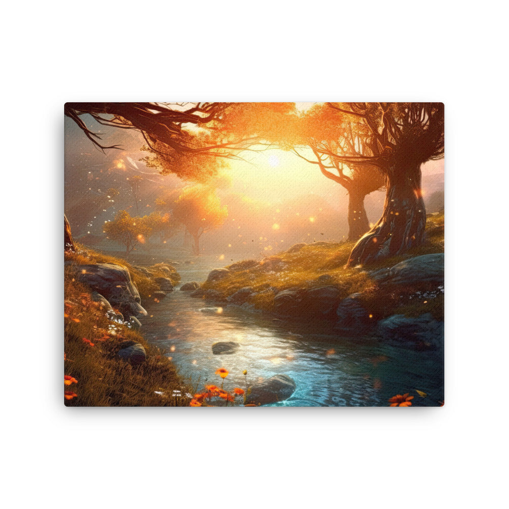 Nature shamanic nature's splendor canvas canvas print texture detail close-up