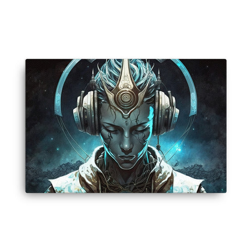 Spiritual ascended anime canvas canvas wall art print