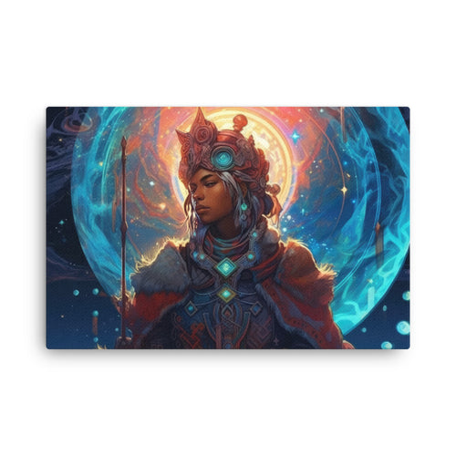 Nature shamanic anime shaman canvas canvas wall art print