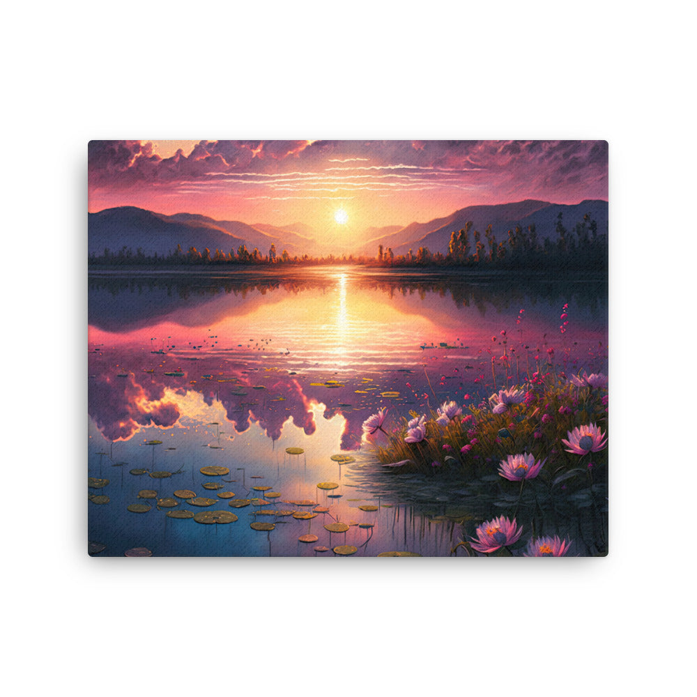 Nature shamanic awakening colors sunrise canvas print texture detail close-up
