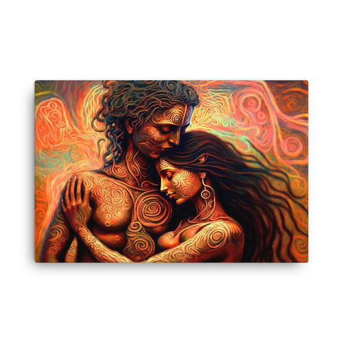 Chakra energy harmony canvas print canvas wall art print