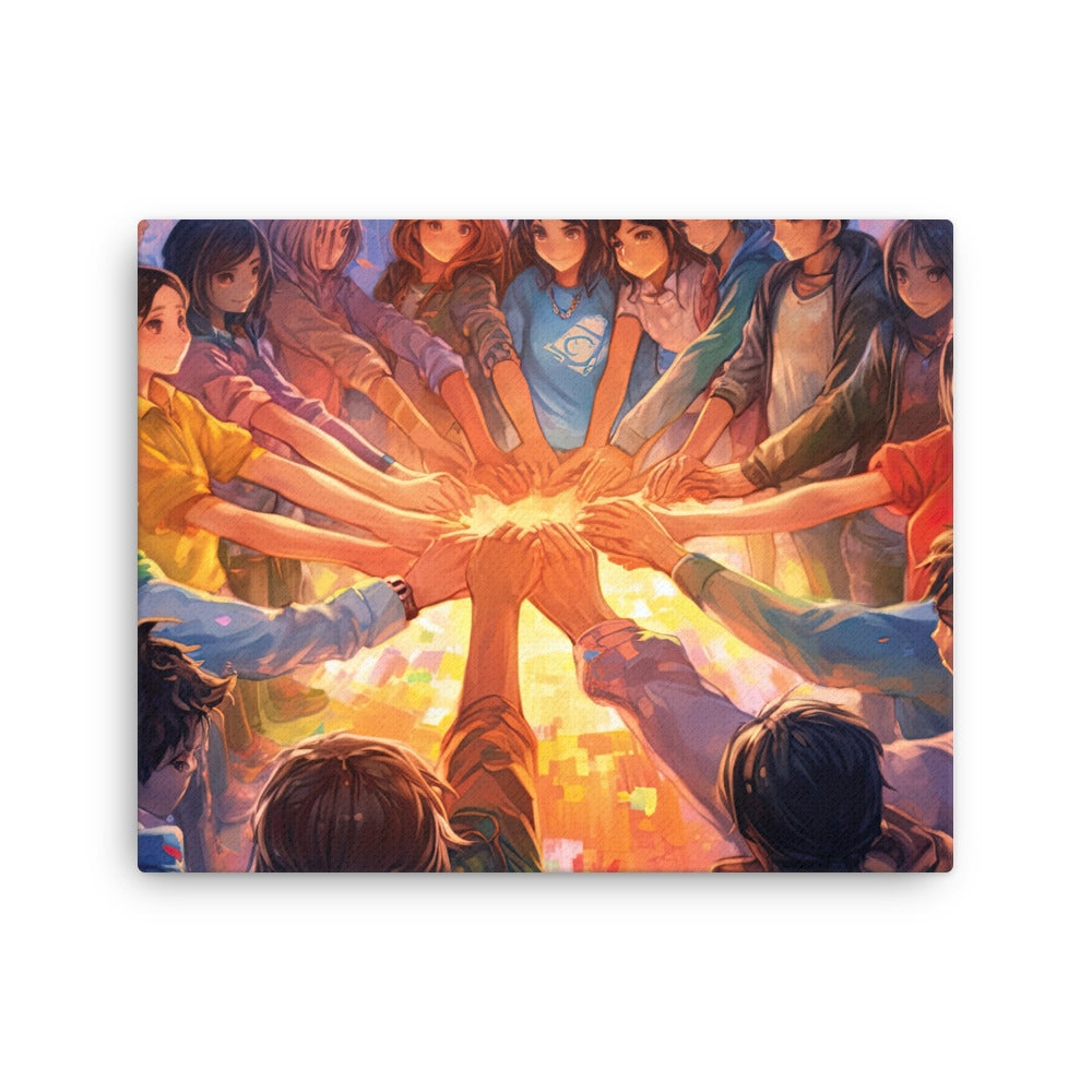 buddha meditation Piano Reverie canvas wall art in meditation space mockup