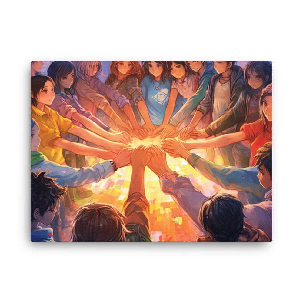 buddha meditation Piano Reverie canvas wall art in bedroom mockup